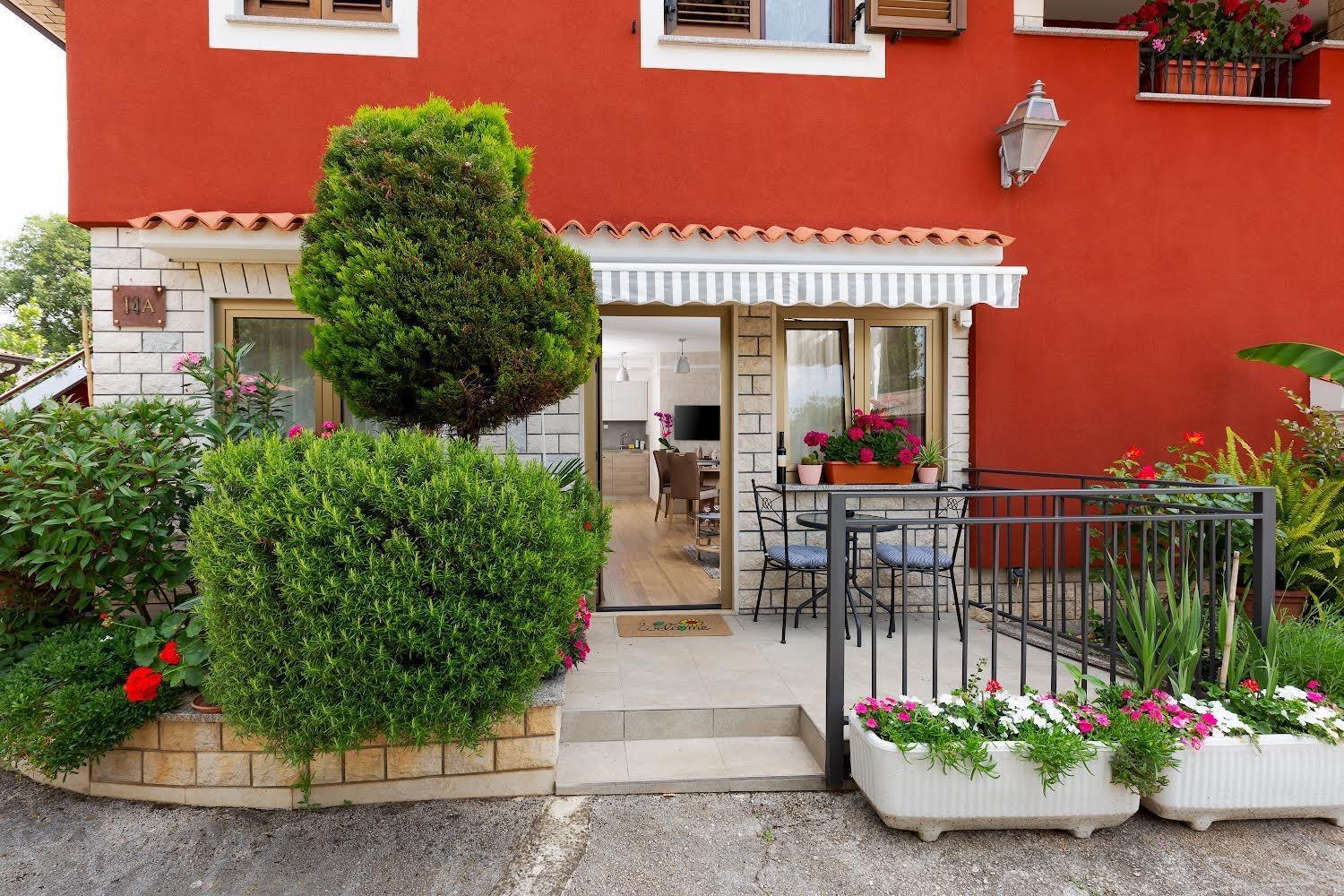 Apartman Angolo Verde Vizinada Экстерьер фото